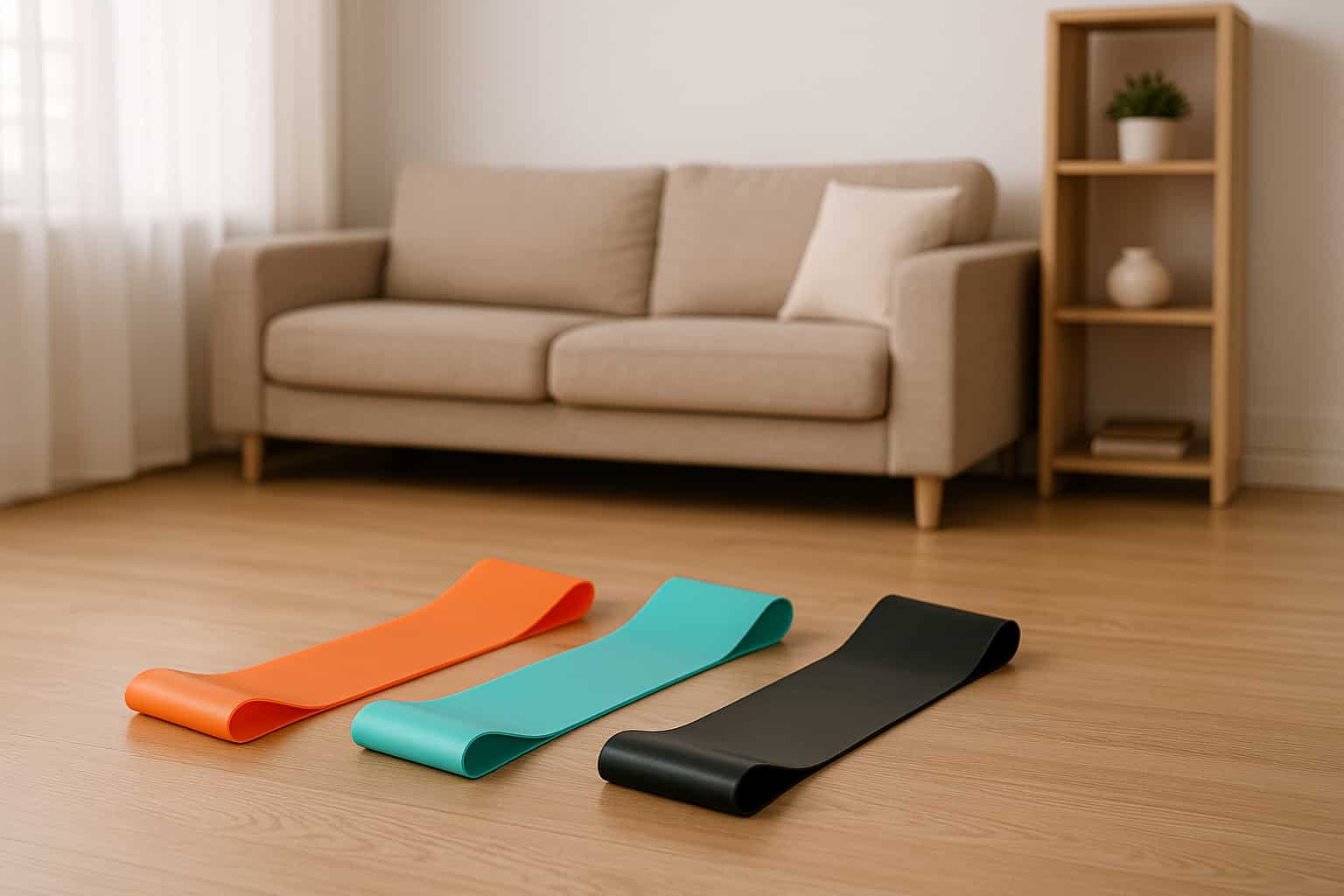 Set de bandas de resistencia para entrenar en casa
