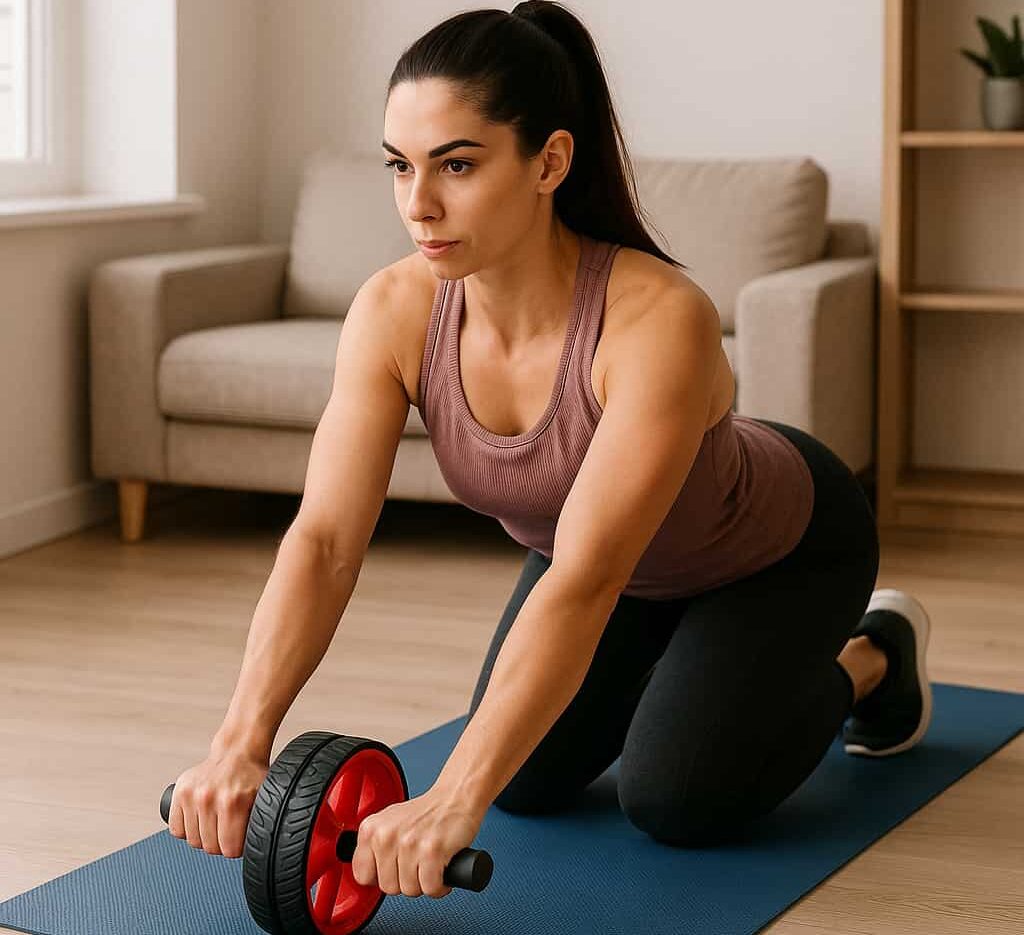 Rueda abdominal doble para core