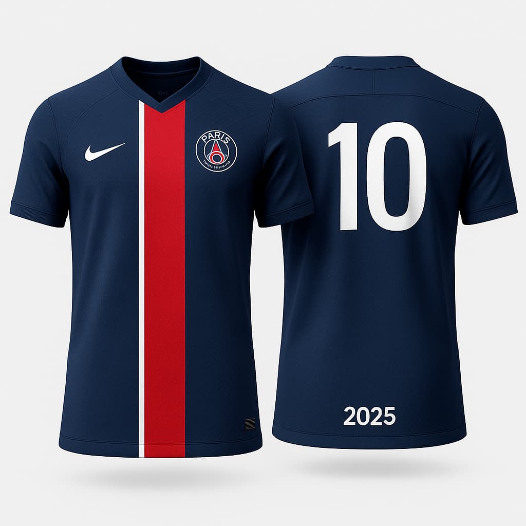 Camiseta oficial Home 25/26 Real Madrid 2025 con licencia