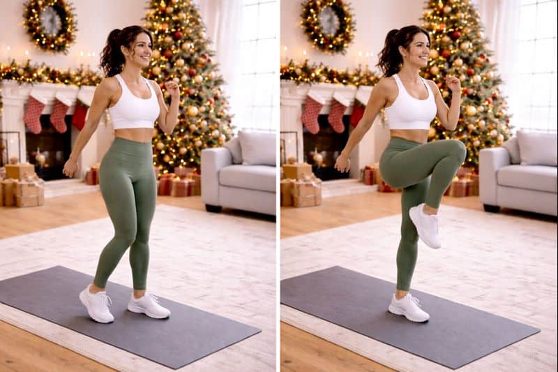 marcha estática sin impacto