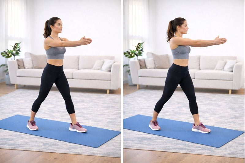 Rotaciones de columna para calentar antes de retomar la rutina después de Navidad